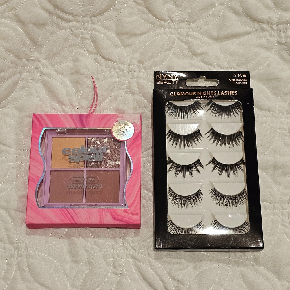 NY.NY Glamour Nights Lashes and Profusion Colour Spell Shadow Quad Set